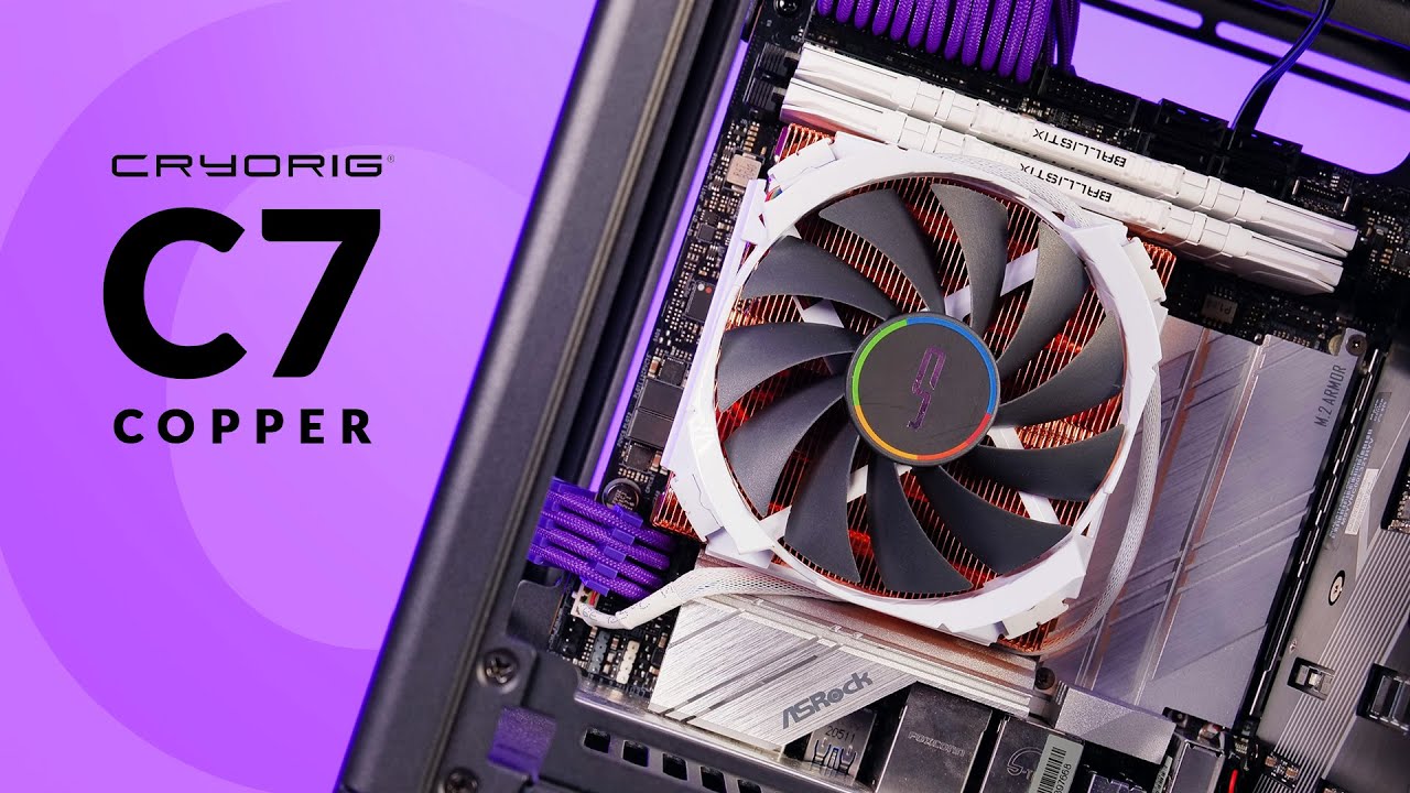 Cryorig C7 Copper - 100% Copper = The Ultimate Cooler for ITX?