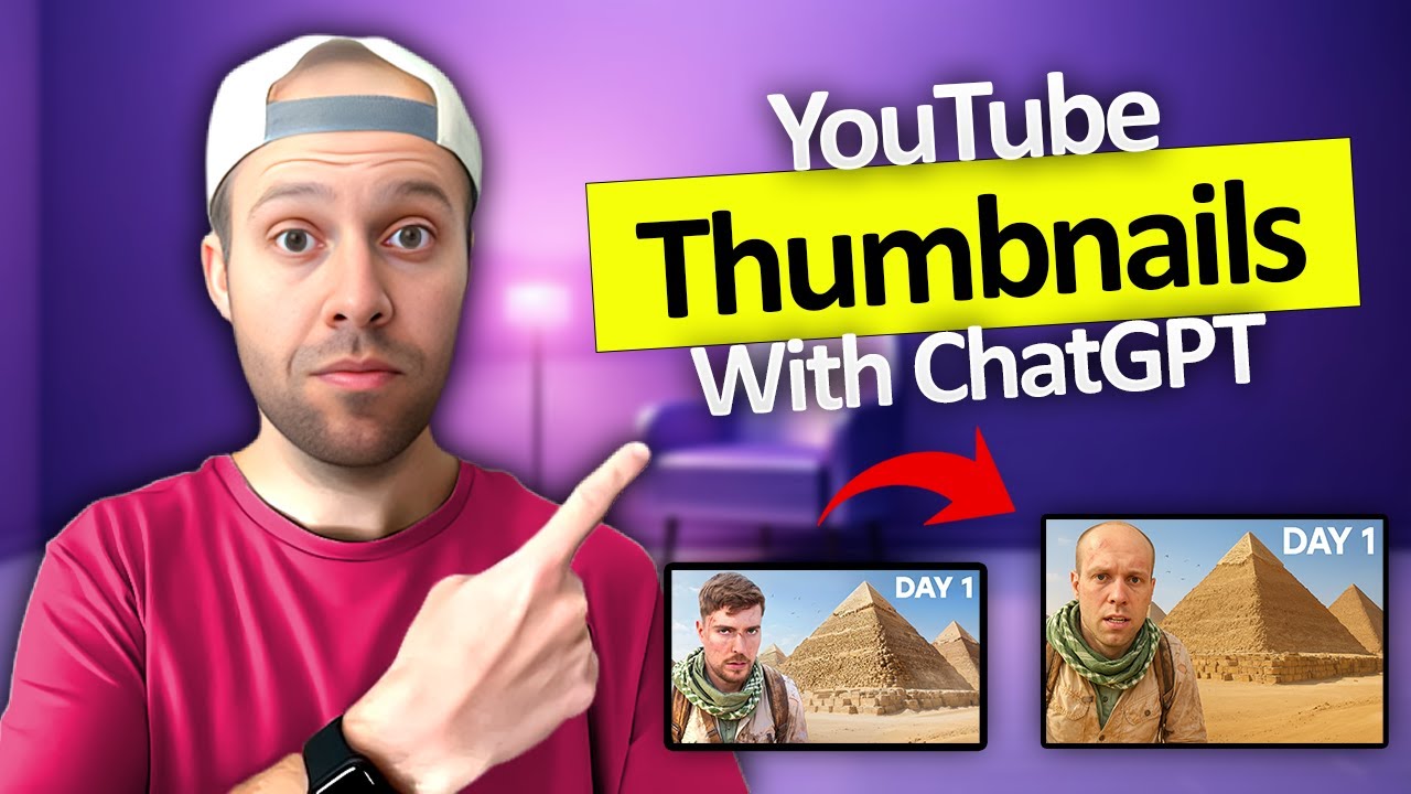 How to Create YouTube Thumbnails With ChatGPT 4o (MrBeast Level)