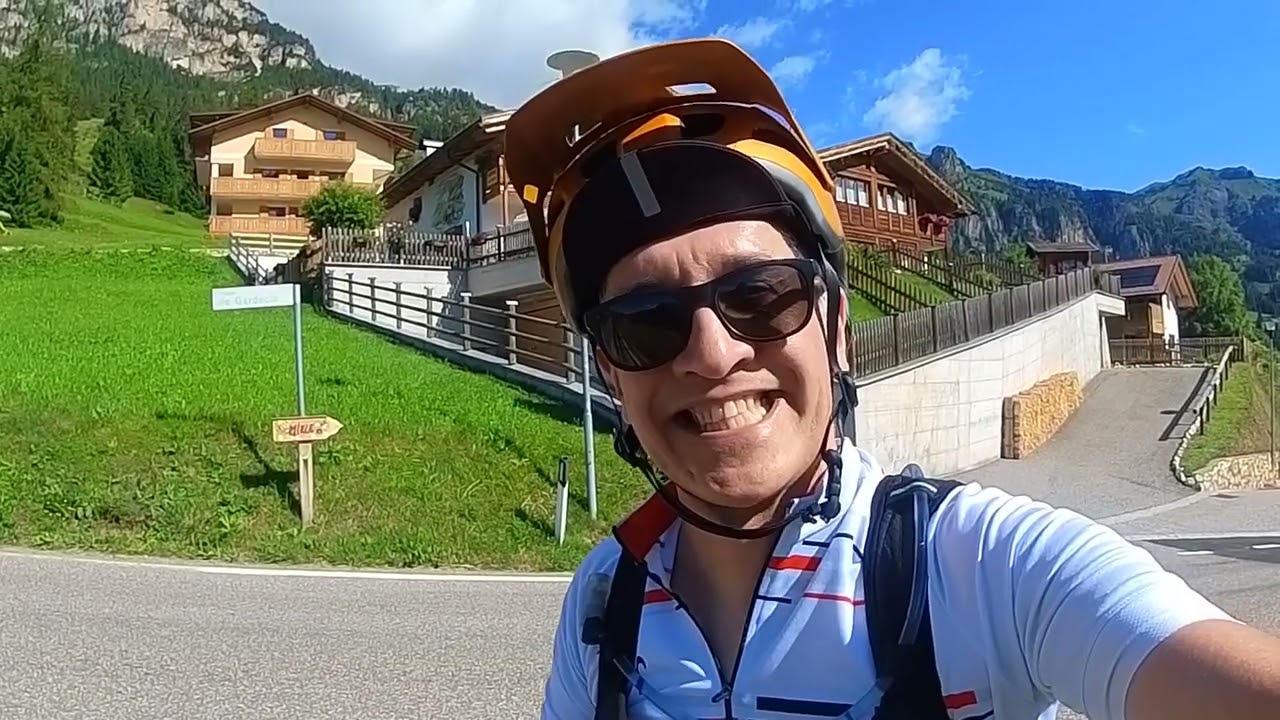 Gardeccia in MTB - la salita