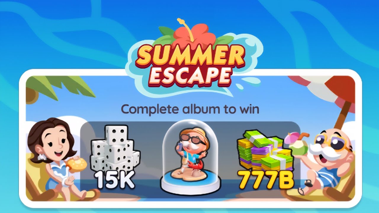 Monopoly Go: Summer Escape Album / Having $2.5Trillion!
