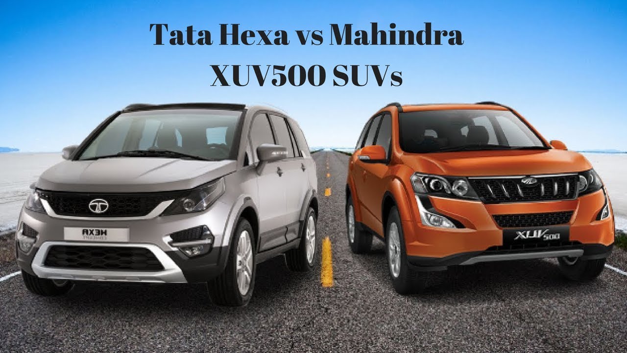 AMAZING...!!!! Tata Hexa vs Mahindra XUV500 SUVs