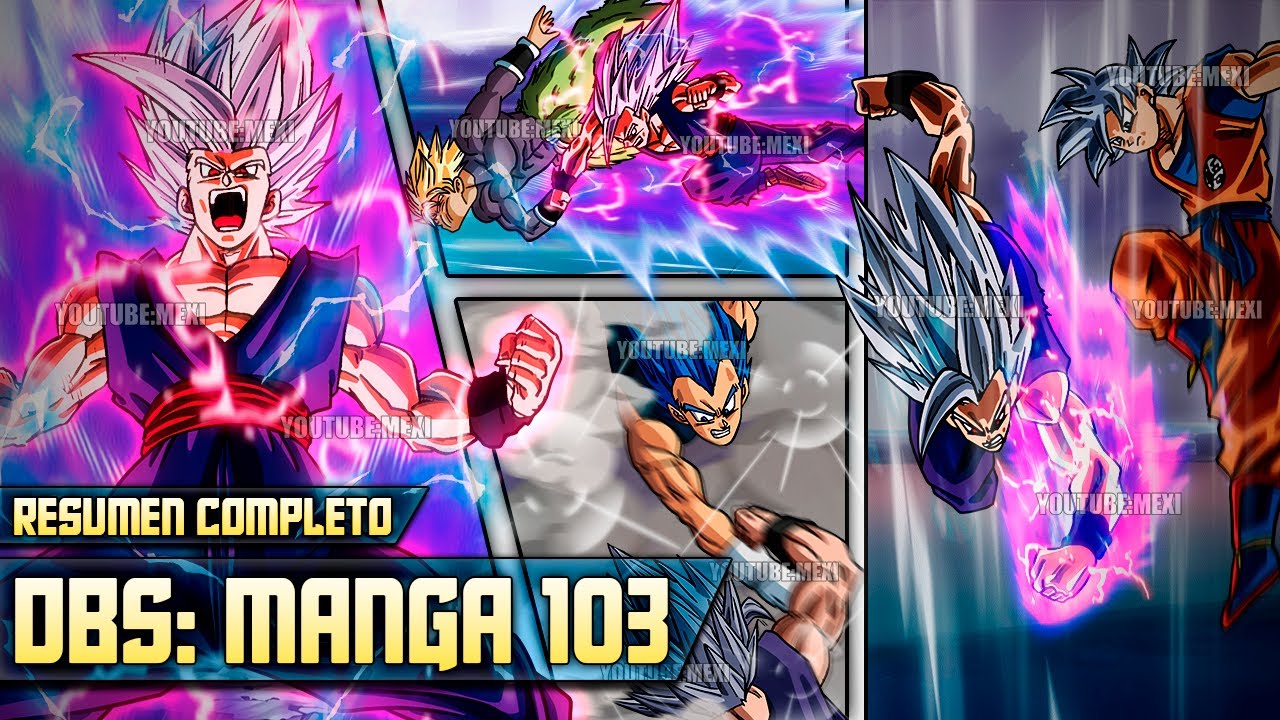DBS Manga 103: ¡Gohan Bestia CONTRA TODOS! | RESUMEN COMPLETO