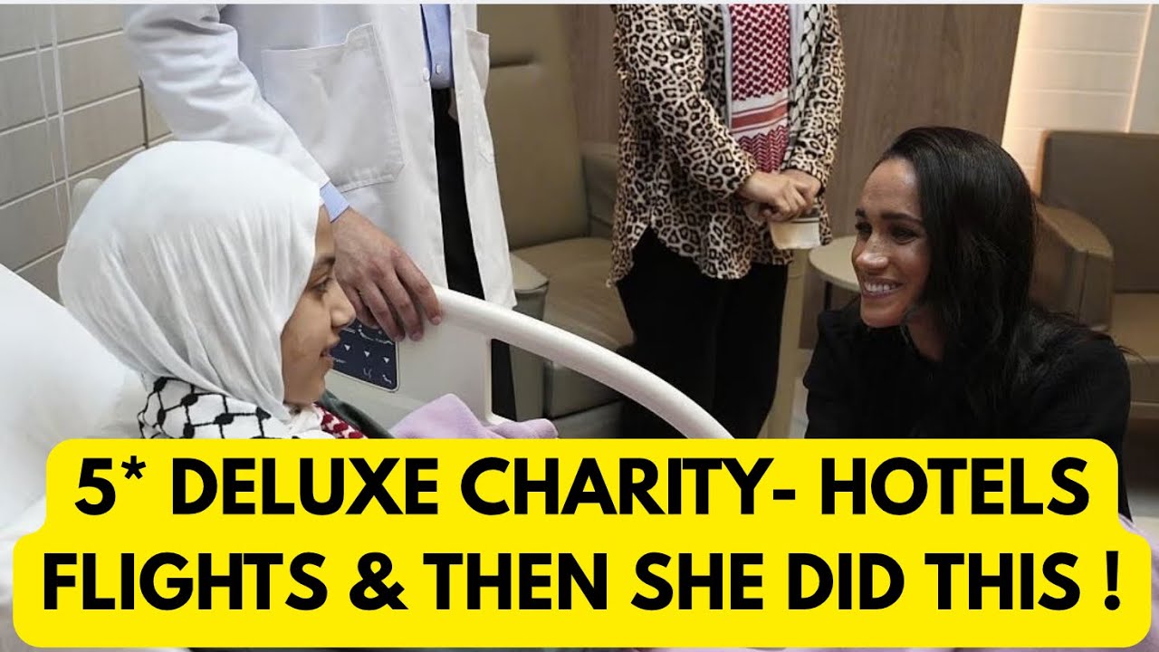 5* DELUXE CHARITY & THEN MARKLE DID THIS - SHOCKED MANY #royal #meghan #princeharry