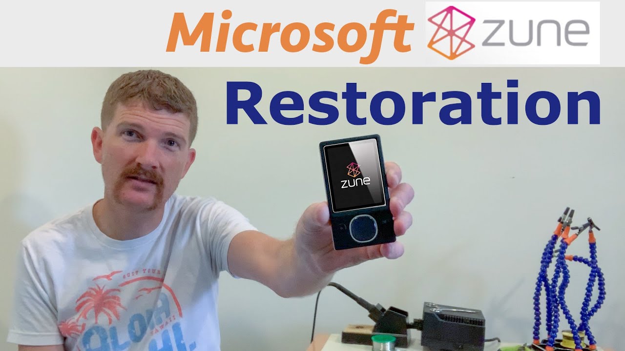 Microsoft Zune 80 ГБ — возвращаем его к жизни.