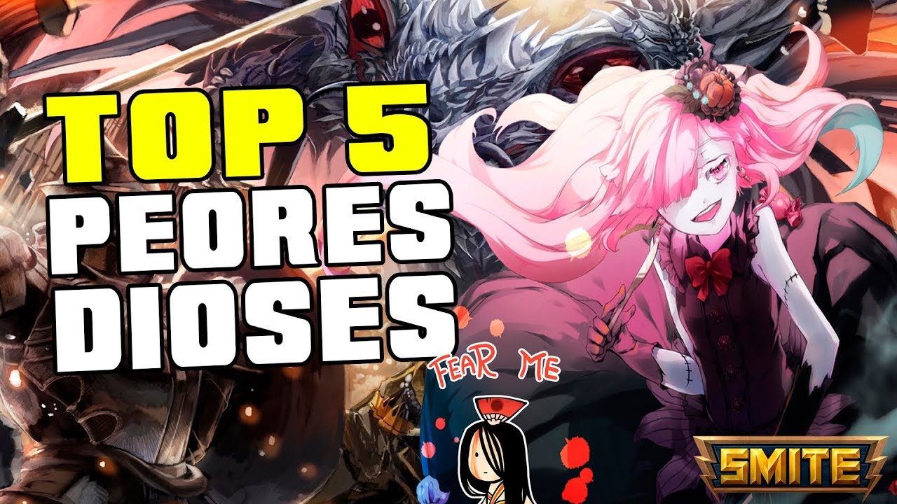 TOP 5 PEORES DIOSES DE SALIDA EN SMITE!!!