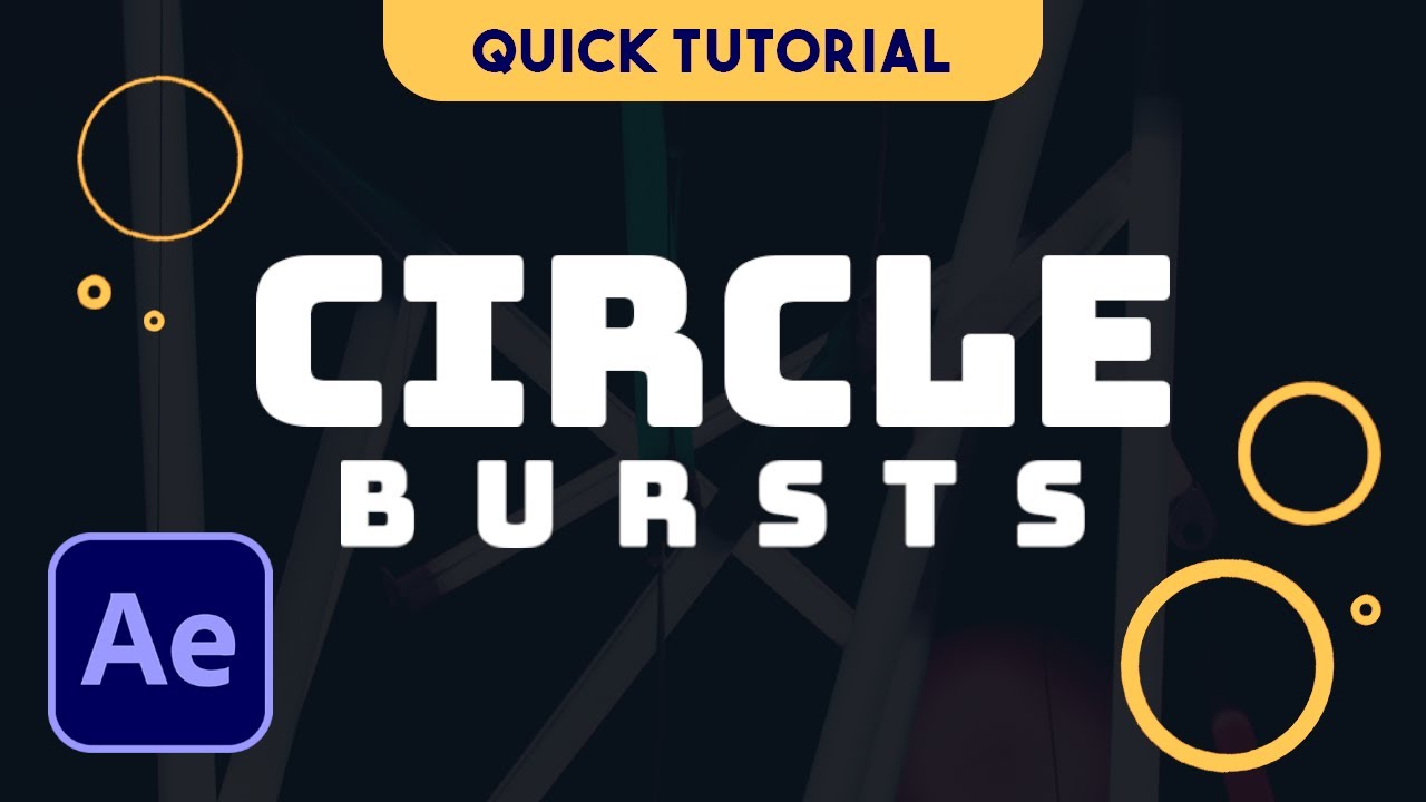 Make CIRCLE ANIMATIONS in 2 Minutes | Circle Burst Tutorial