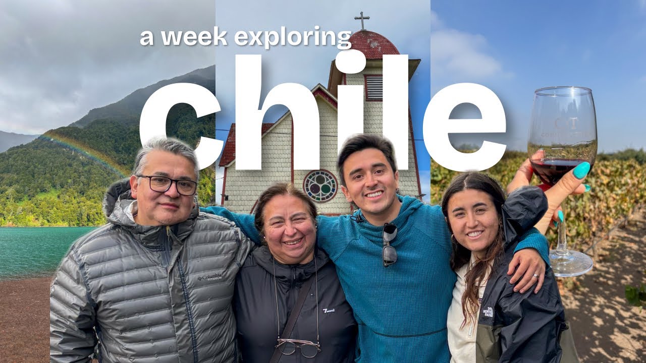 A Week Exploring Chile 2025 🇨🇱 | Puerto Varas, Chiloe, Santiago, Vineyard Tour 🍇🍷!