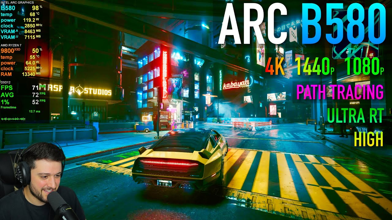 Intel ARC B580 12GB - Cyberpunk 2077
