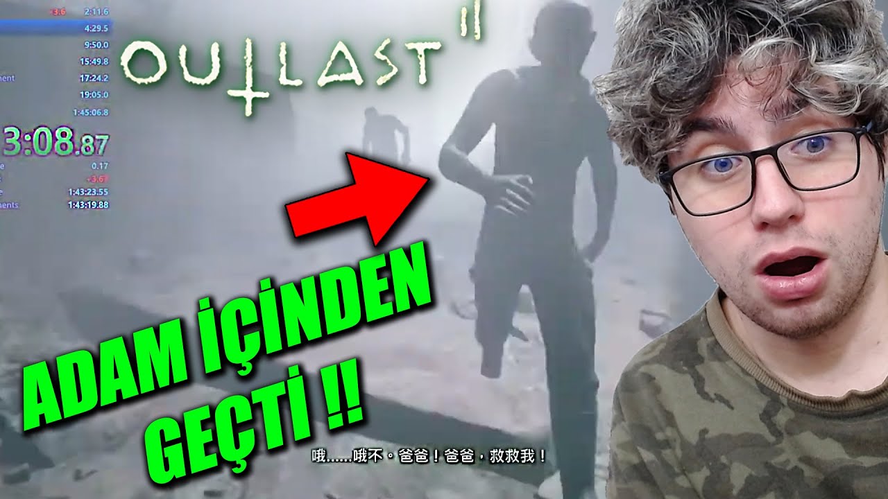 OUTLAST 2 SPEEDRUN DÜNYA BİRİNCİSİNİ İZLEDİM!