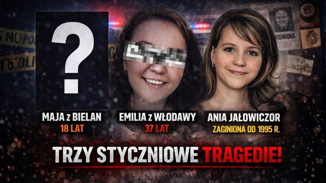TRZY STYCZNIOWE TRAGEDIE. Maja z Bielan, Emilia z Włodawy, Ania Jałowiczor