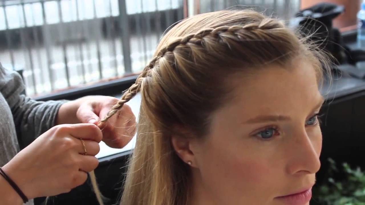 Hairstyles for Helmets: The Braided Ponytail