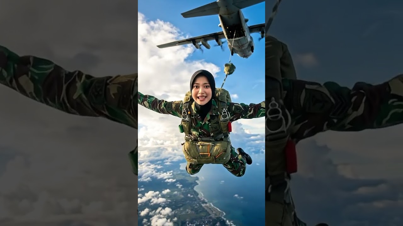 aksi berani TNI AU 🔥 #tni #tniau #tnidihatirakyat #militer #militerindonesia