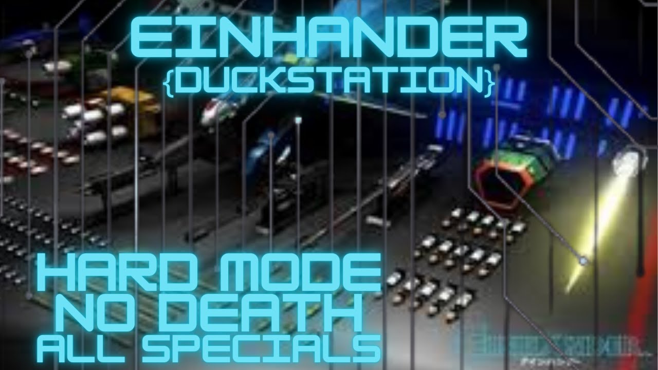Einhander Ps1 [Hard Mode Single Segment No Death All Special Bonuses] {DuckStation}