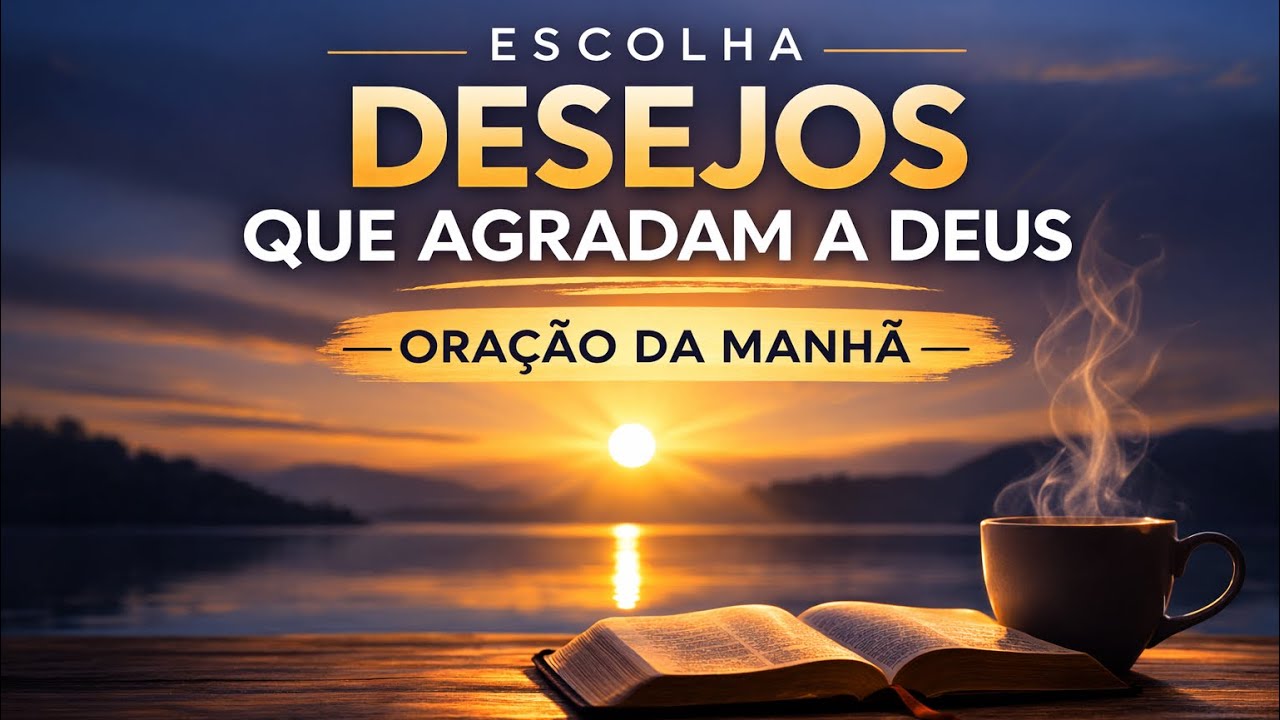 Comece o Dia Se Alegrando no Senhor - Escolha Desejos que Agradam a Deus | Oração da manhã