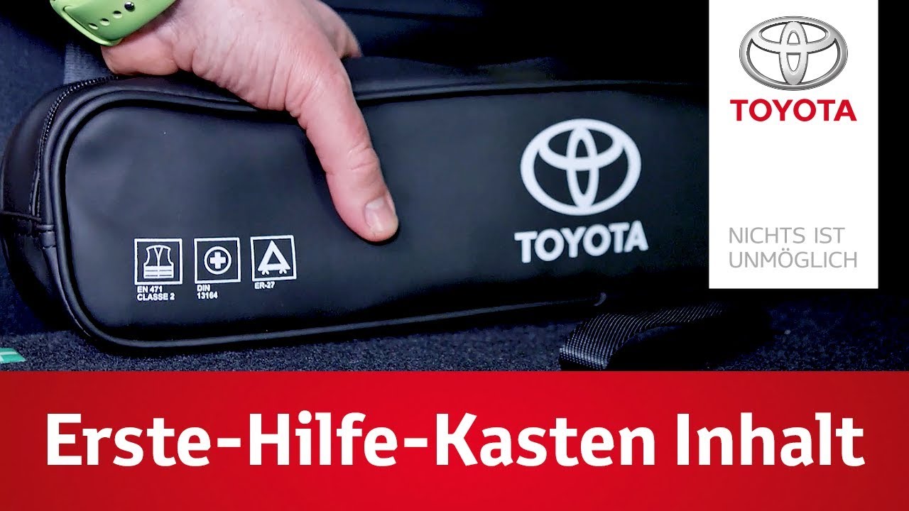 Was gehört in einen Verbandskasten? Inhalt eines Erste-Hilfe-Kasten