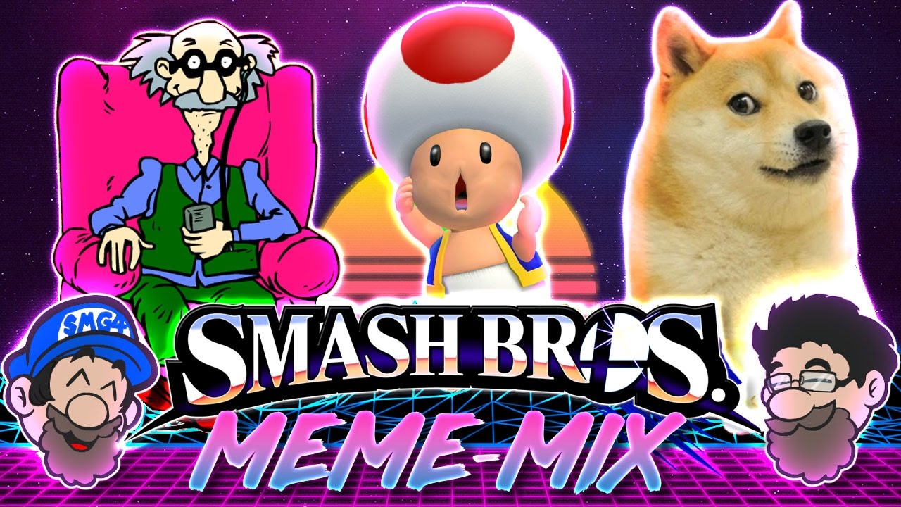 WHY ARE THESE CHARACTERS IN SMASH || Smash 4 Hack Meme-mix