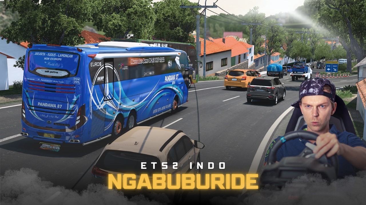 Melewati jalanan menanjak, meliku & sempit | Ngbuburide | ETS2 Indo