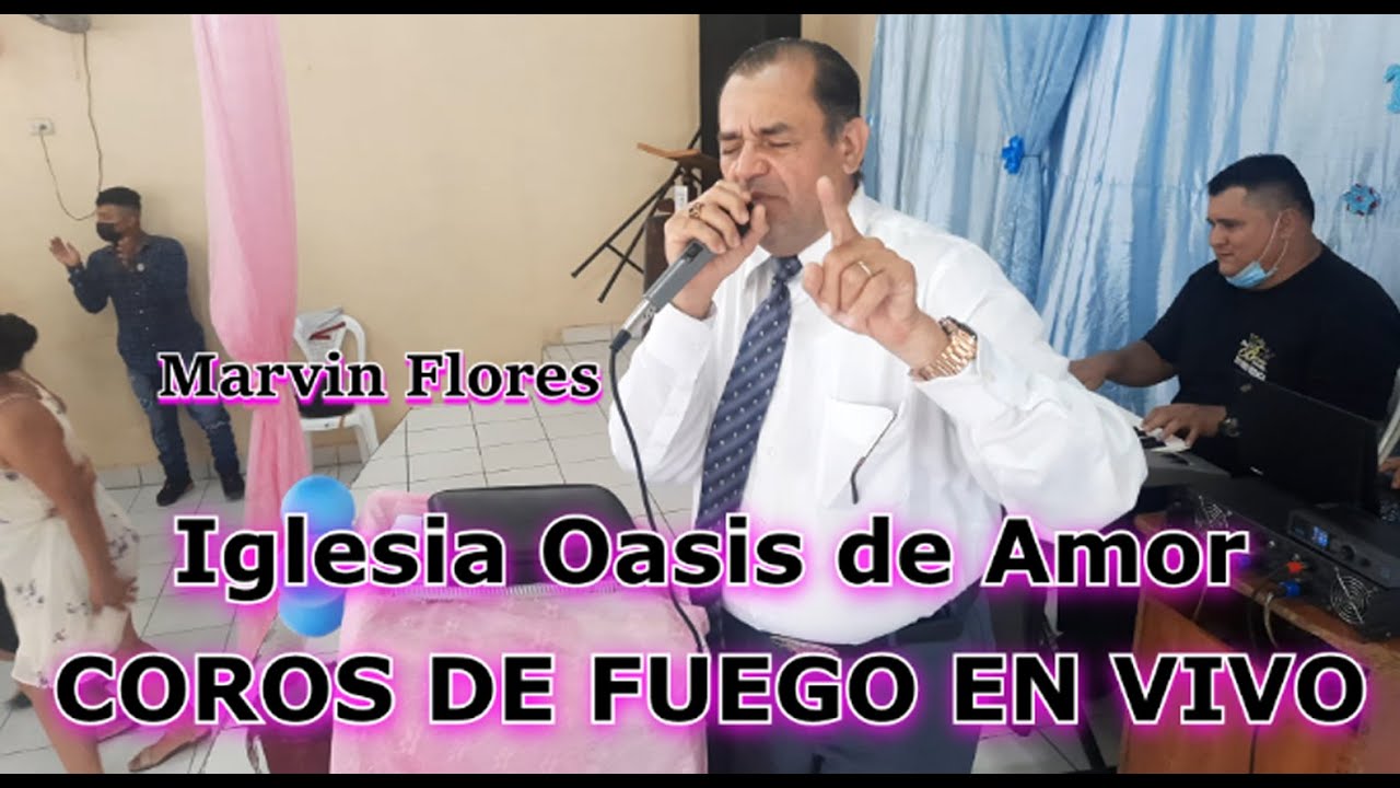 Congreso de mujeres en la iglesia oasis de amor con Marvin Flores el charabababa COROS DE FUEGO​