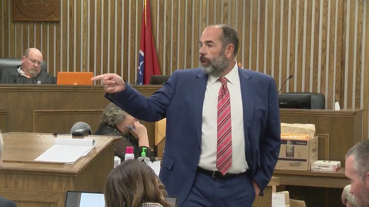 Gene Scott delivers closing argument in Megan Boswell's defense