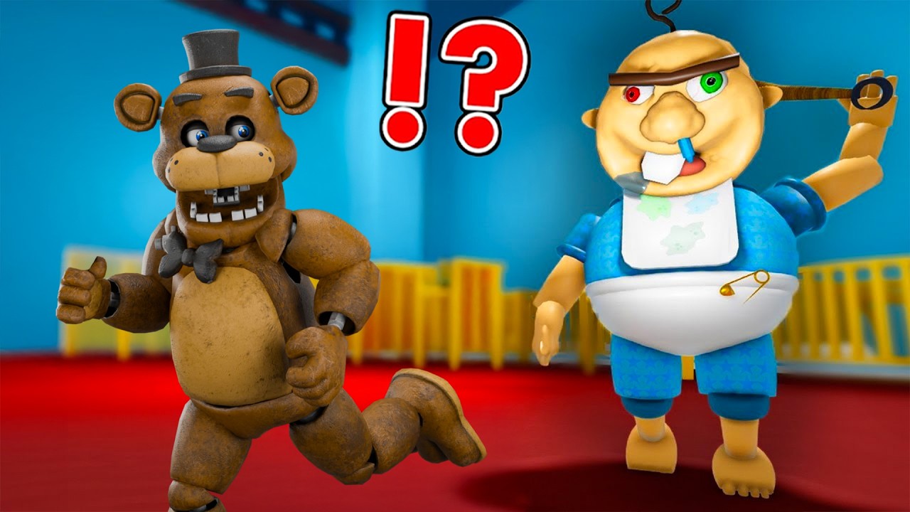 Freddy Plays Escape Baby Bobby's Daycare in Roblox
