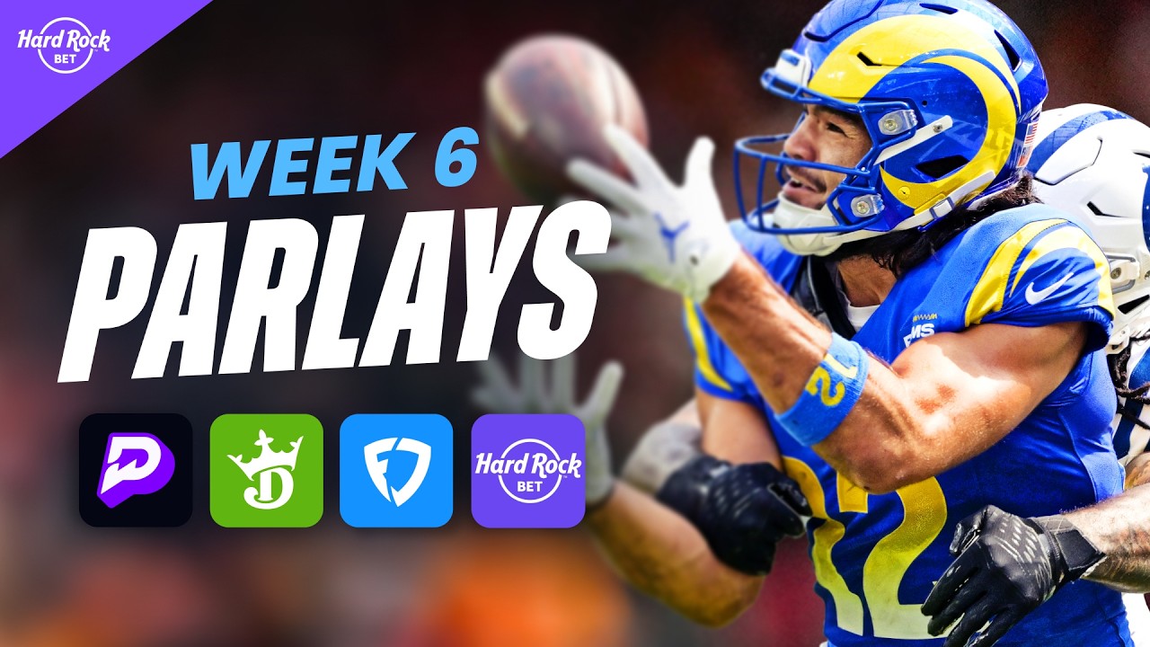 Top NFL Parlays & Picks | Week 6 Bets & Predictions (2025)