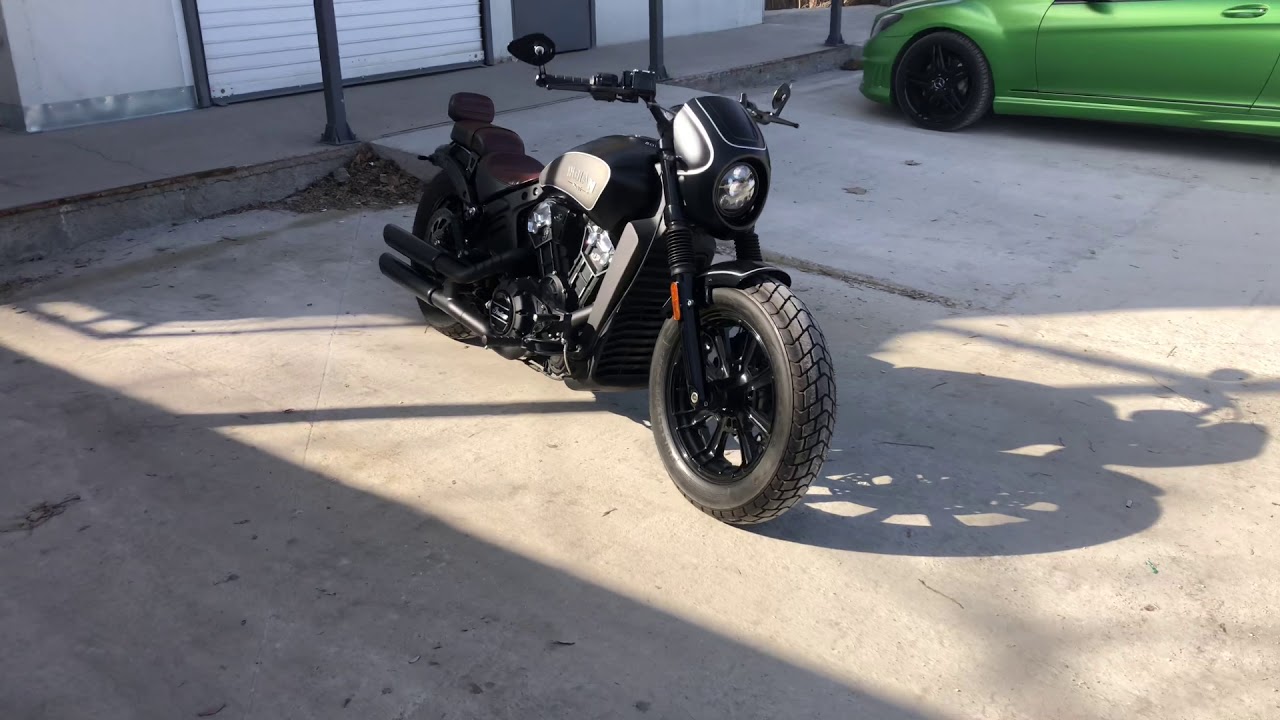 Indian Scout Bobber custom bike #nomadcustom