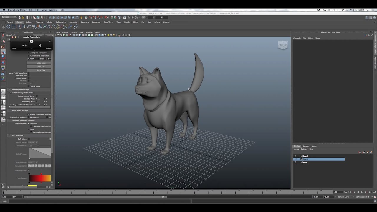 Quadruped Rigging Tutorial  Part 1: Ribbon Spine