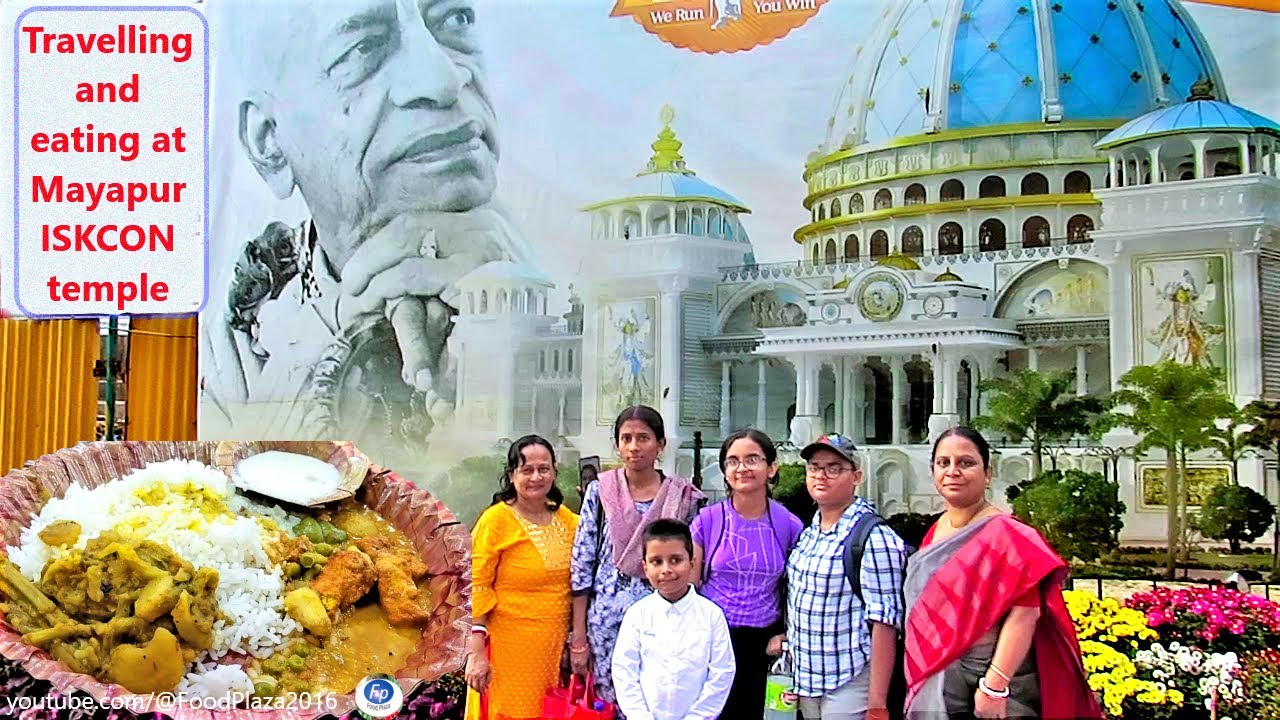 FOOD EATING AT MAYAPUR | TASTY ITEMS | PRASAD BHOG AT ISKCON MANDIR | TRAVELLING CHANDRODAYA TEMPLE