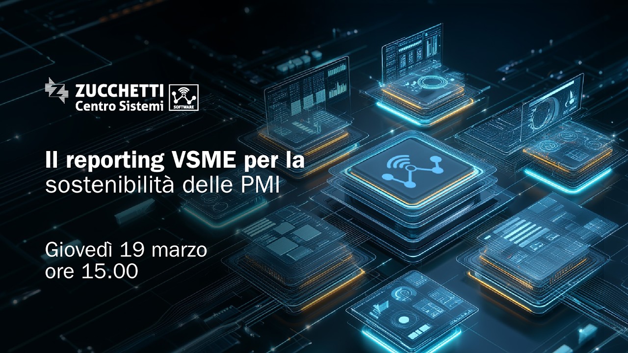 ZCS ERP Live | Il reporting VSME per la sostenibilità delle PMI | 19 marzo 2026