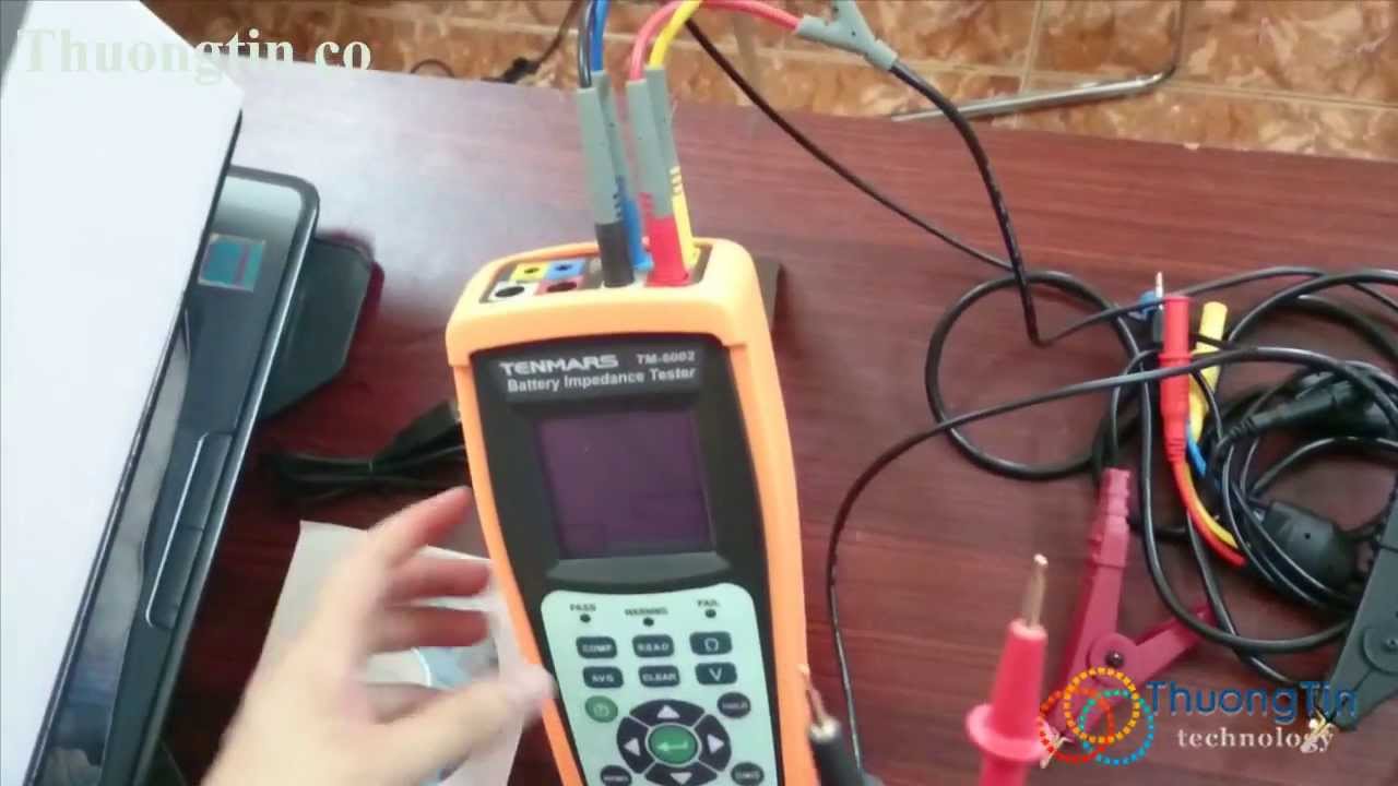 Tenmars TM 6002 - Máy đo và kiểm tra Pin - Ắc quy Tenmars TM-6002