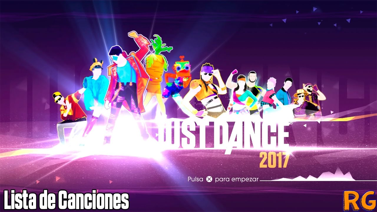 Just Dance 2017 - Menú + Lista de Canciones [PS4]