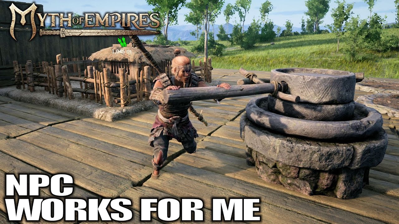 Putting The NPC’s to WORK For Me | Myth of Empires Gameplay | Part 09