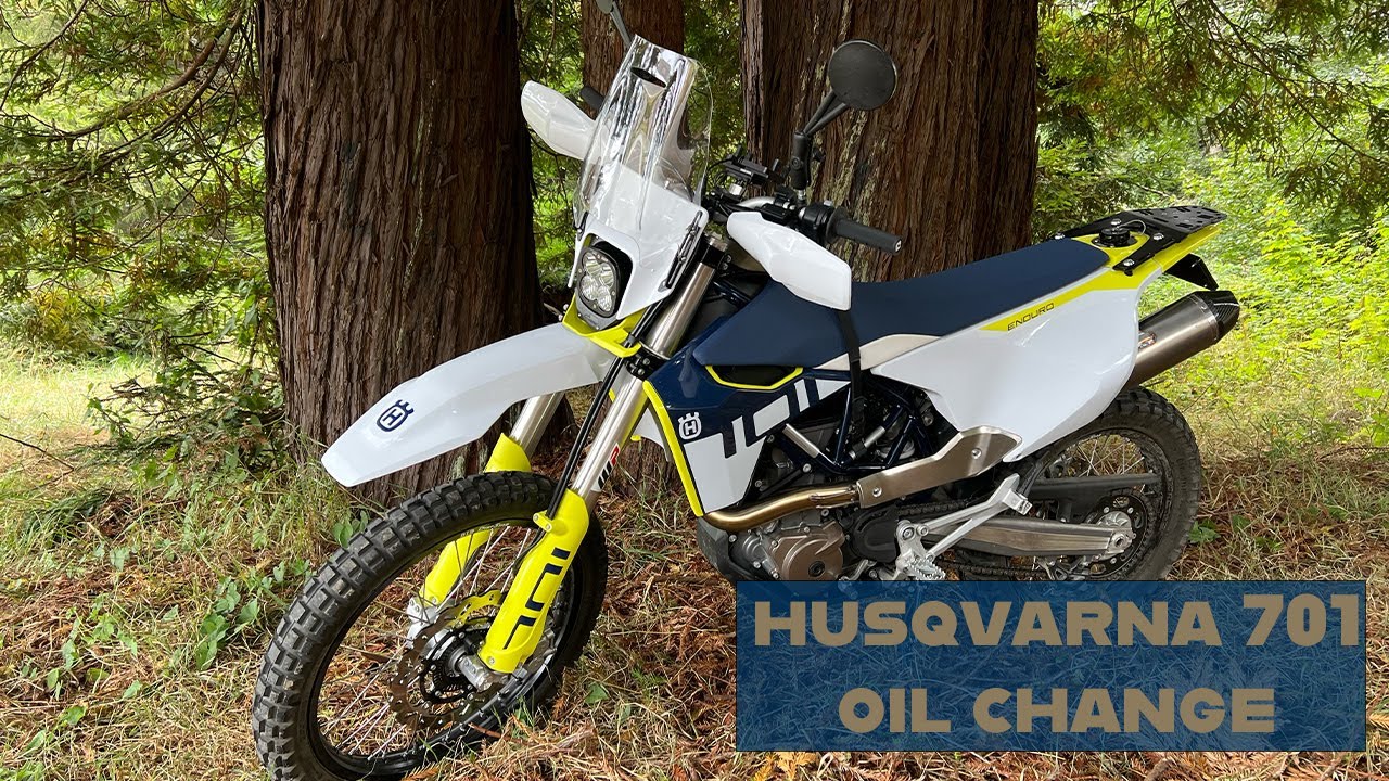 Замена масла Husqvarna 701