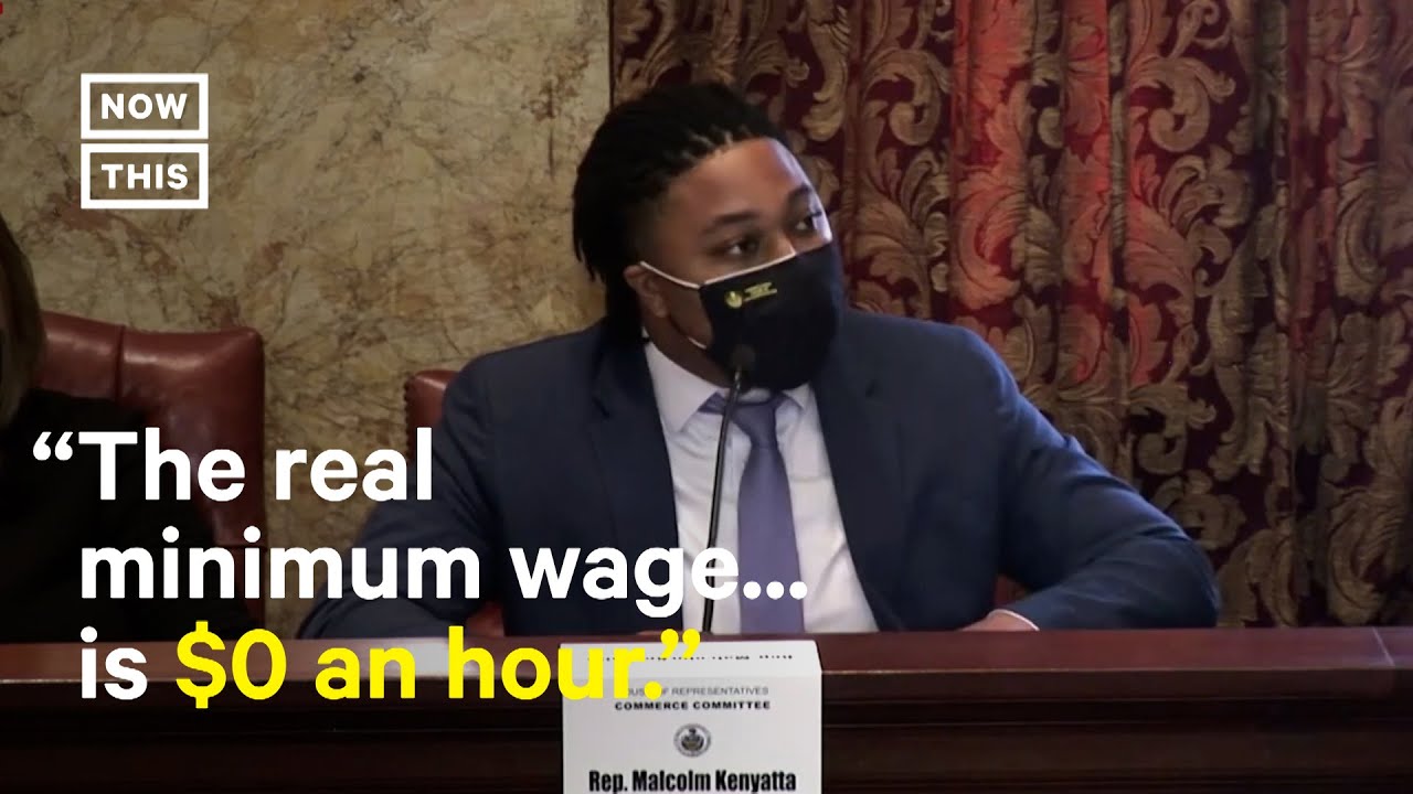 Malcolm Kenyatta Confronts Minimum Wage Opposers