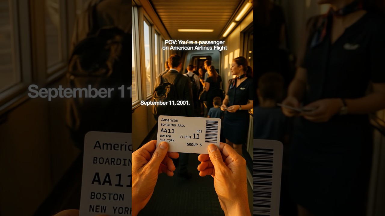 POV: You&rsquo;re a passenger 9/11 #pov #911 #ai #history #aiart