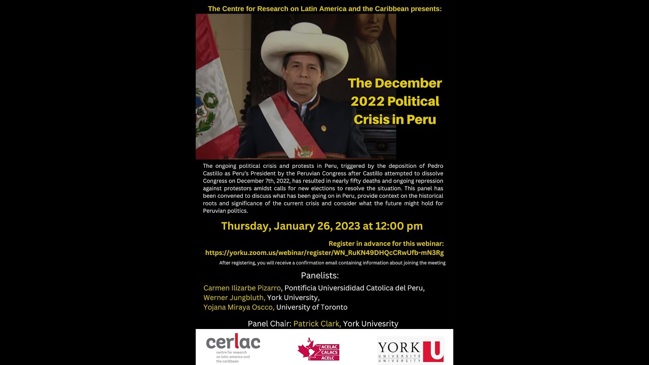 The December 2022 Political Crisis in Peru