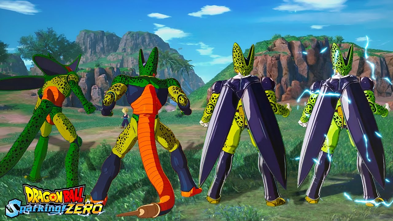 DRAGON BALL: Sparking! ZERO - New Cell (All Forms) Gameplay Complete Moveset