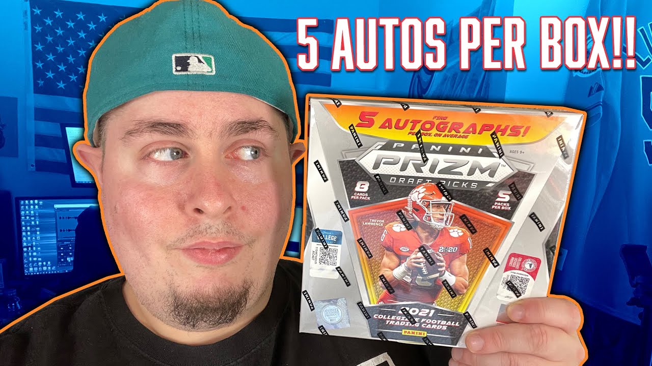 2021 PRIZM DRAFT NFL HOBBY BOX |  5 Autos Per Box ($350+)  (**GIVEAWAY**)