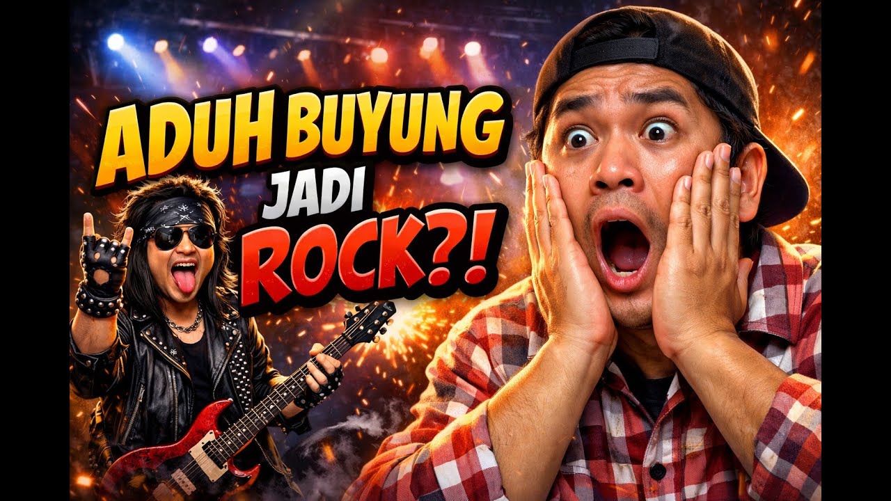 ADUH BUYUNG Versi ROCK 🤘 | Lagu Dangdut Jadi Rock Keras (AI Cover)