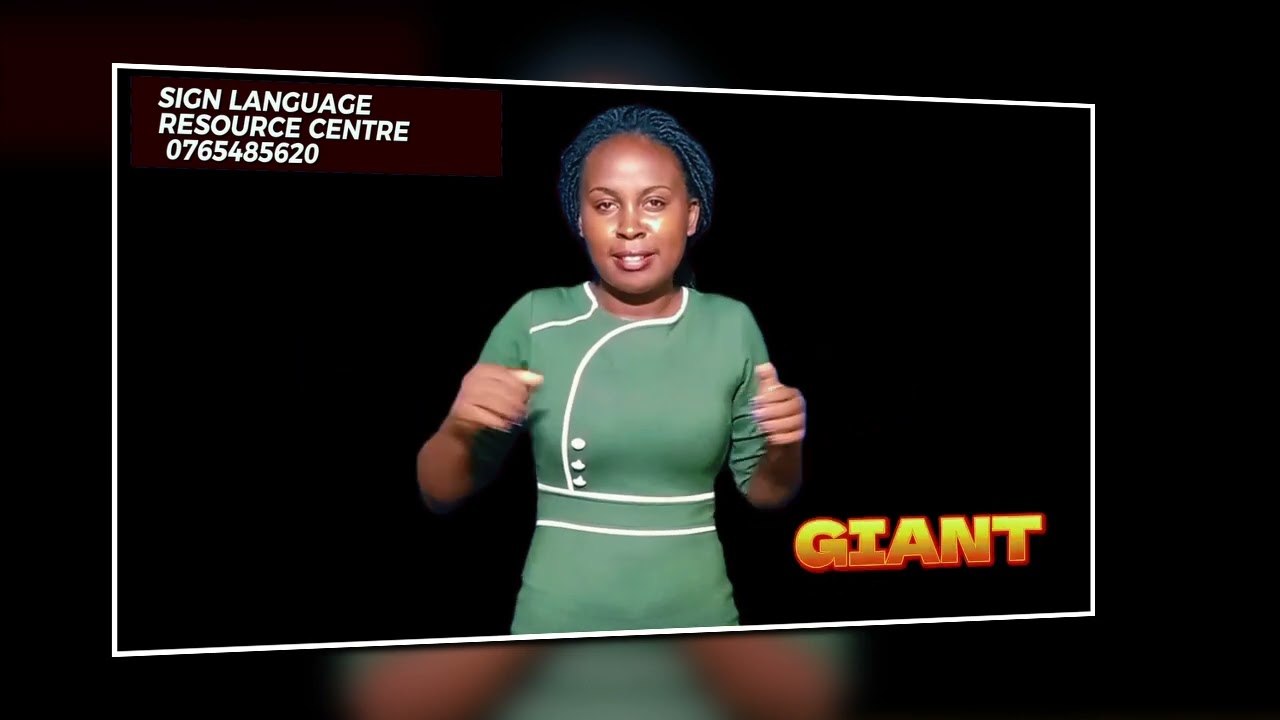 Kenya Tribes in Sign Language