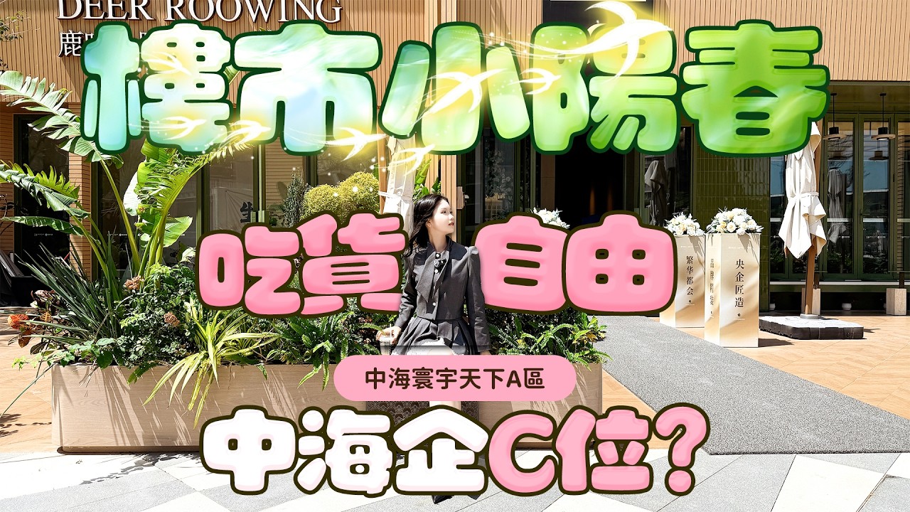 三月樓市小陽春中海企C位？中海寰宇天下A區實現「吃貨自由」！《mimimomo北上攻略》#珠海樓盤  #中海寰宇天下   #澳門景  #十字門  #十字門商都  #度假屋 #商場