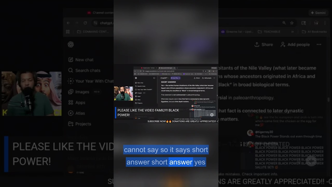 Why the Earliest Egyptians Were Black Africans! 