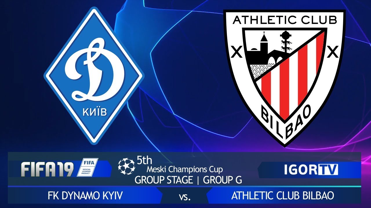 Dynamo Kyiv vs. Athletic Bilbao | 5th Meski Champions Cup | Group G | FIFA19