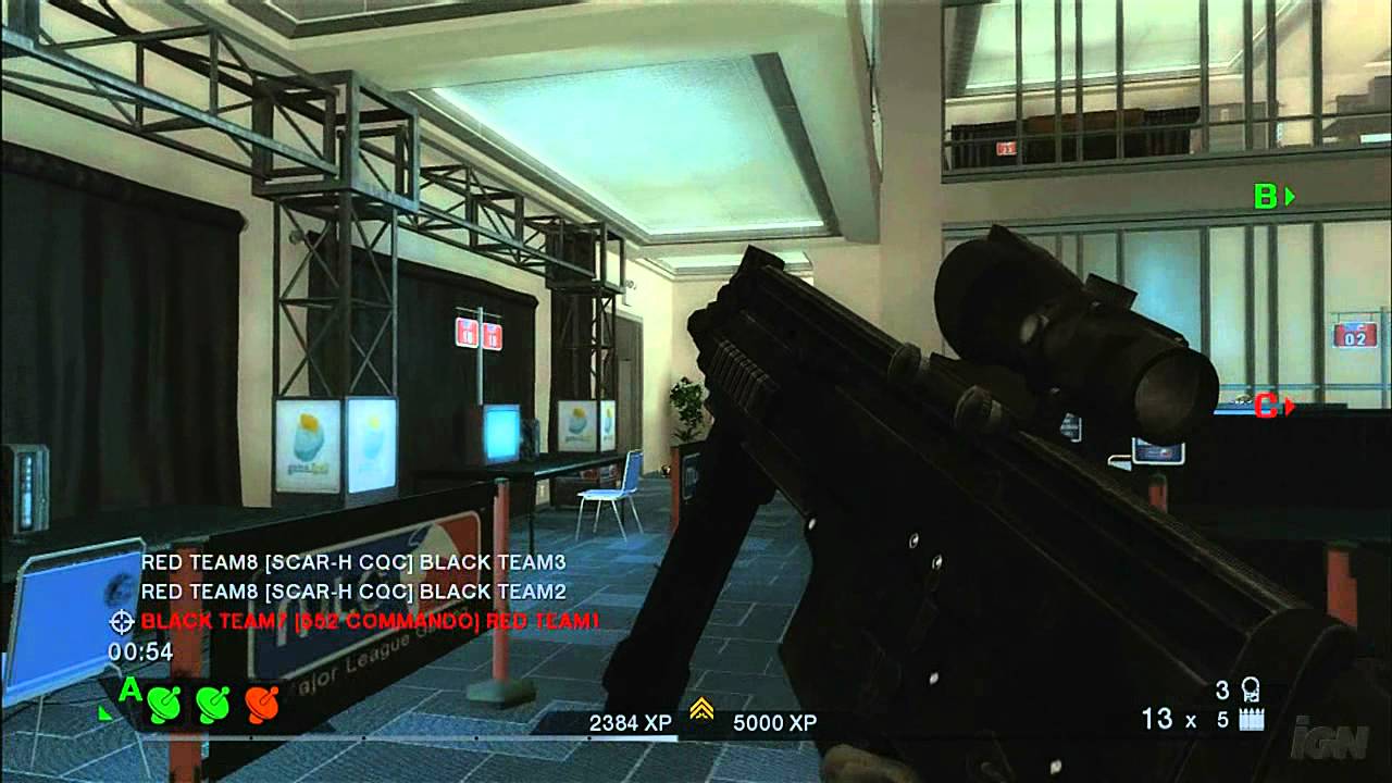 Tom Clancy's Rainbow Six: Vegas 2 Xbox 360 Gameplay -
