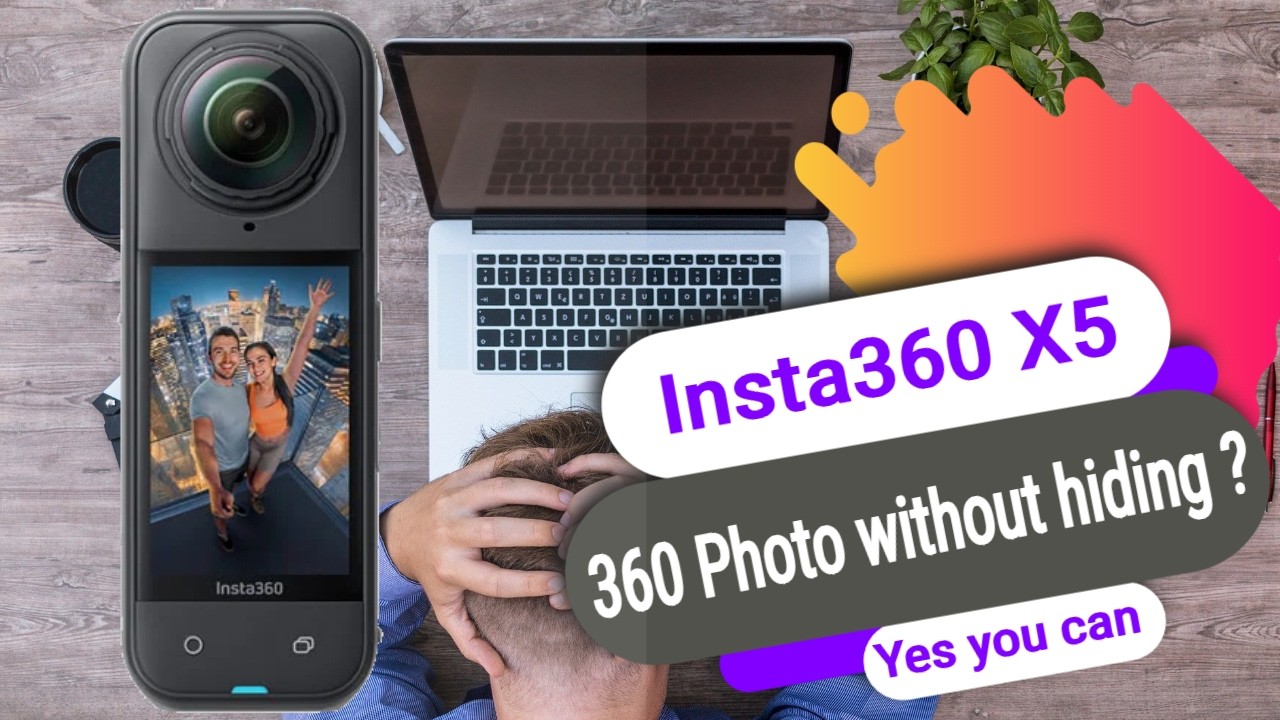 Insta360 x5 360photo edit remove yourself