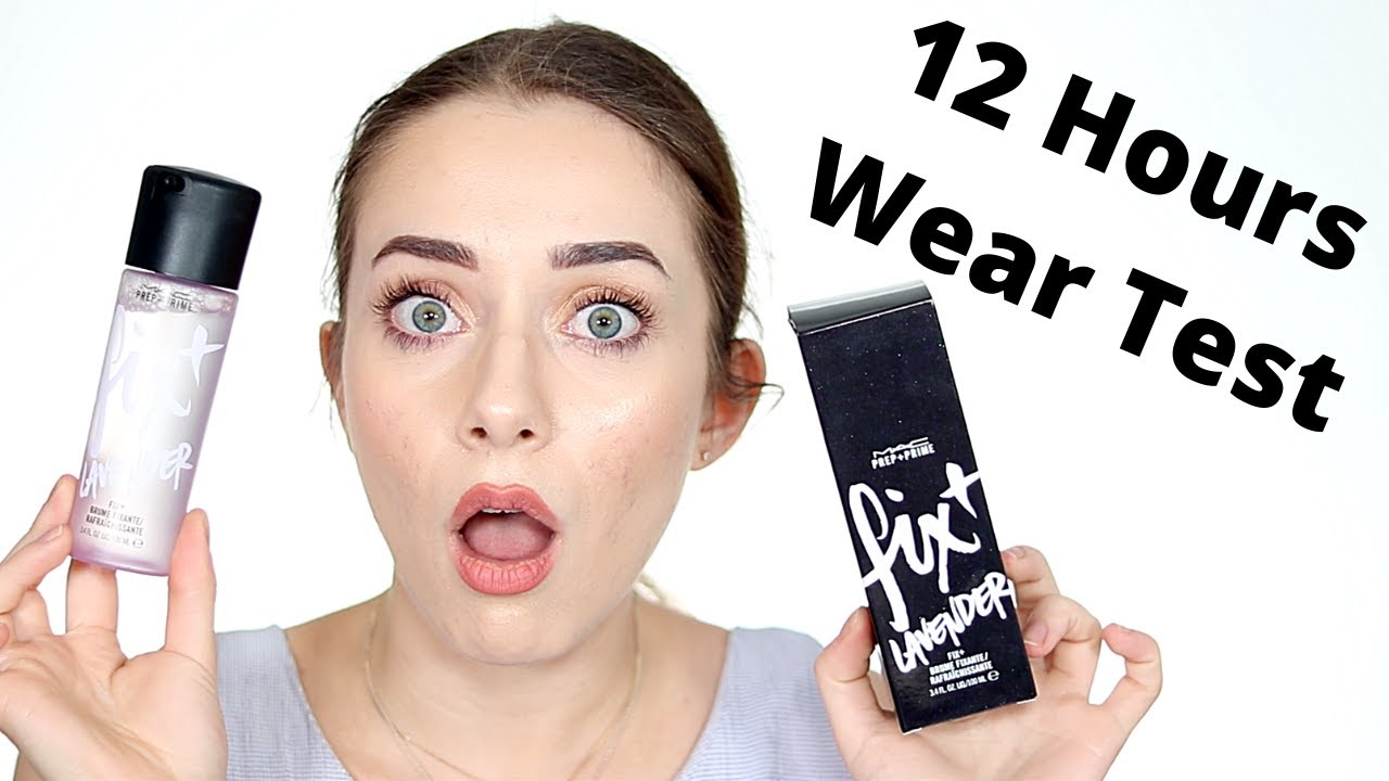 MAC Prep + Prime Fix + Setting Spray Review | 12 Hours Wear Test