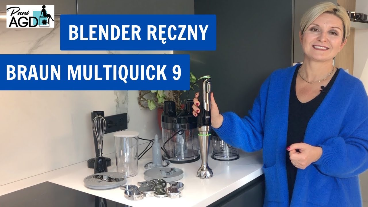 Blender ręczny Braun MultiQuick 9 MQ9187XL