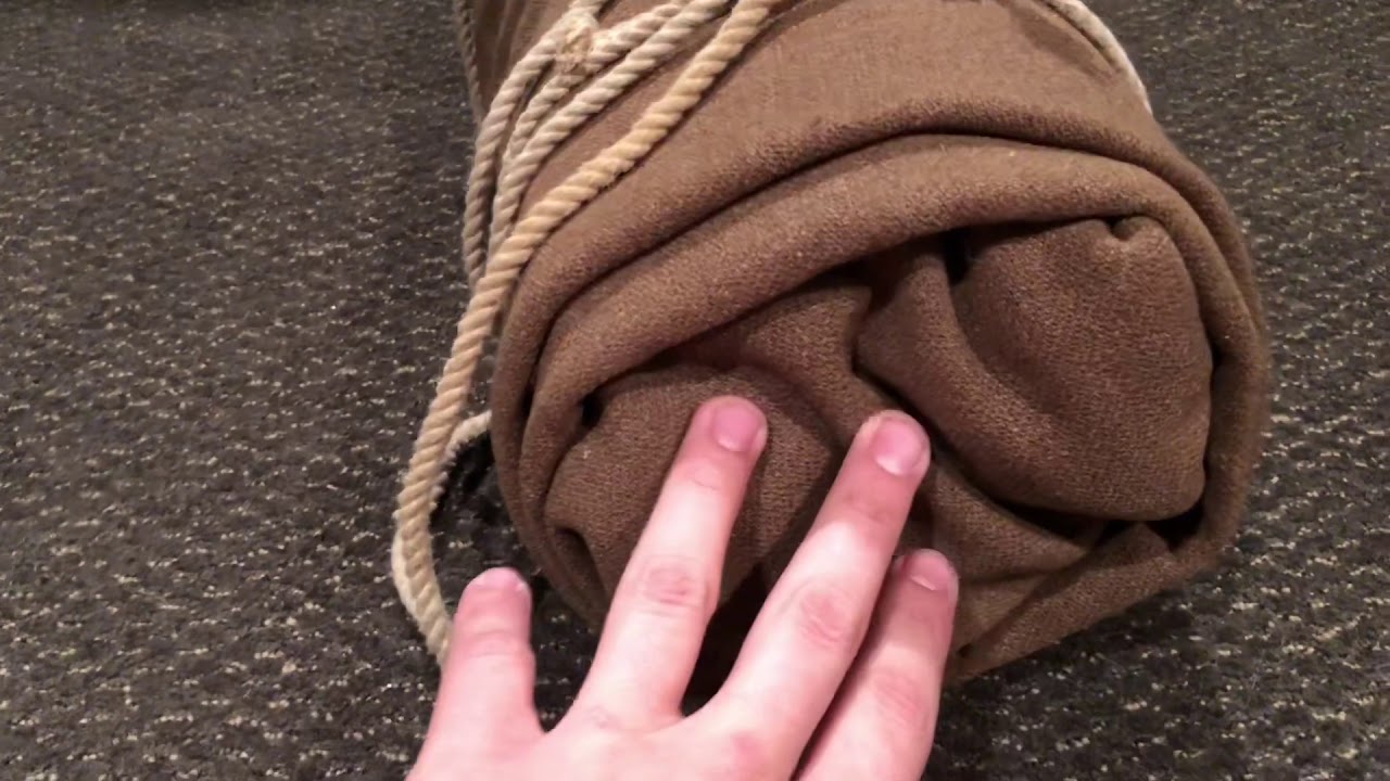 How to Make a WWII Bedroll