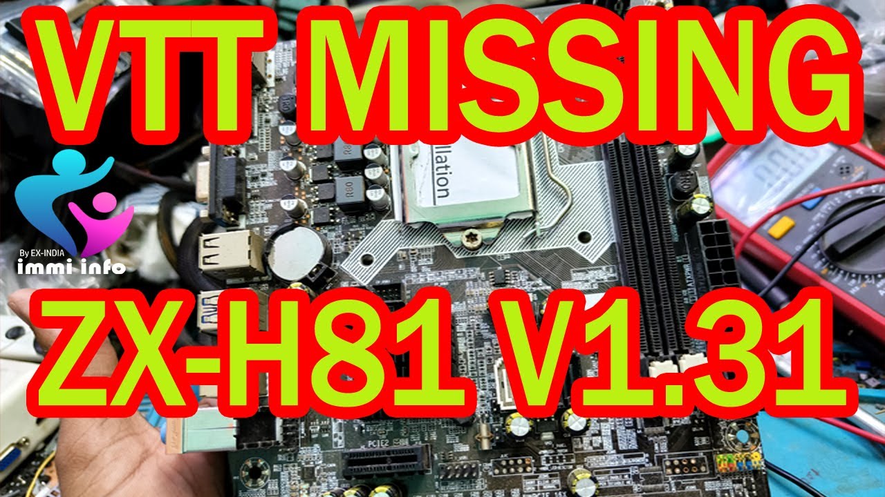 ZX H81 V1 31 NO DISPLAY FIXED