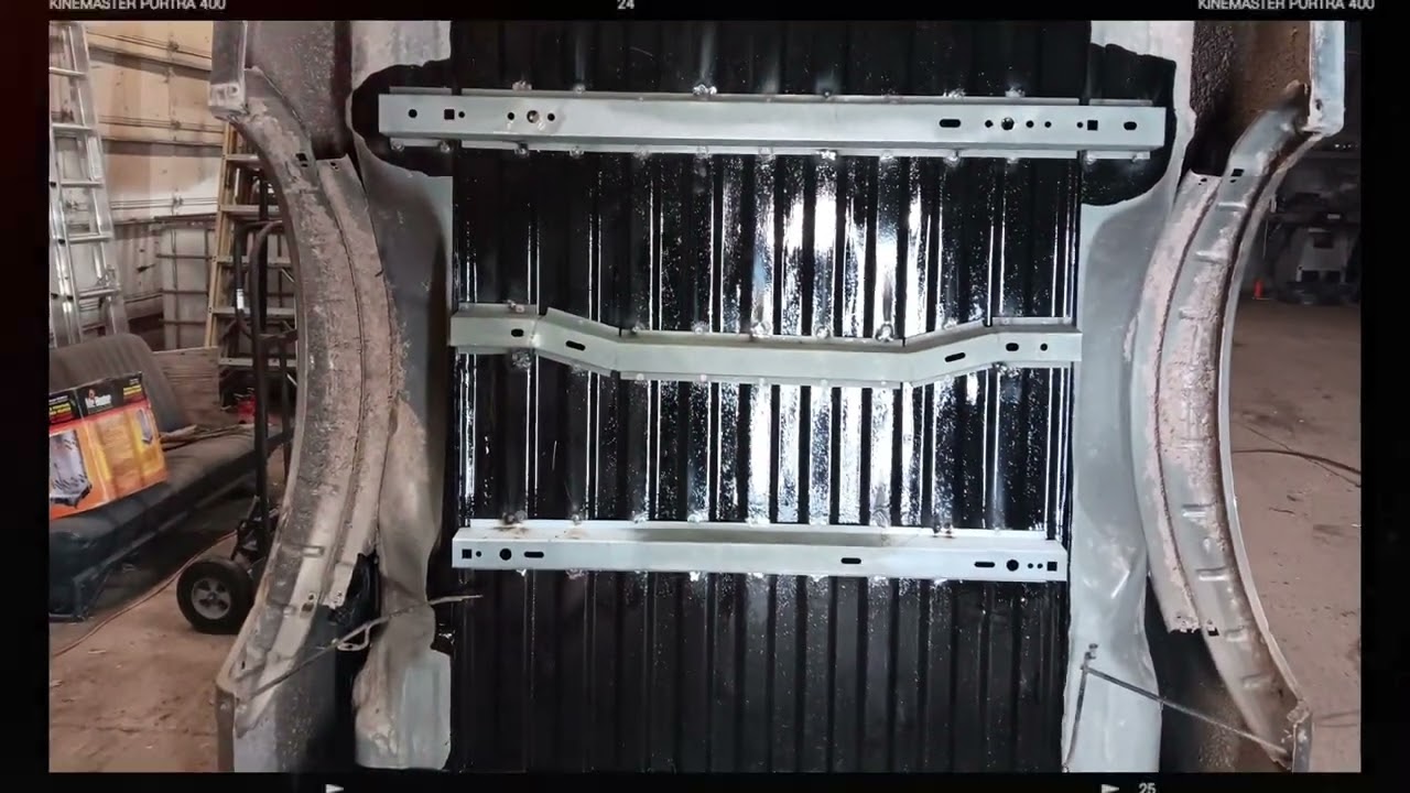 F150 rusted bed supports replacement method explained